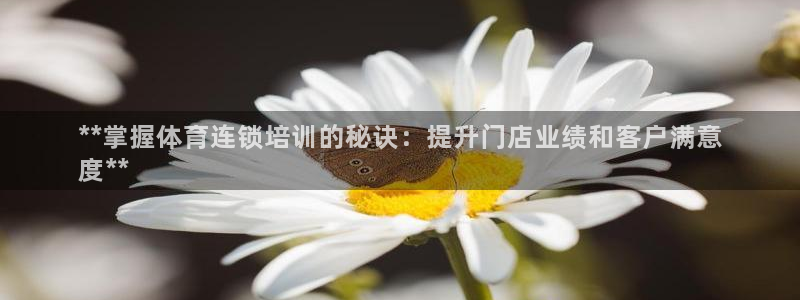 尊龙ag旗舰厅官网登录：**掌握体育连锁培训的秘诀：